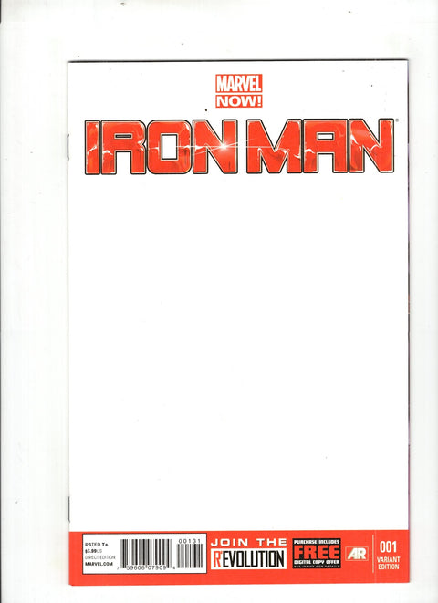 Iron Man, Vol. 5 #1 (Cvr C) (2012) Blank Variant  C Blank Variant  Buy & Sell Comics Online Comic Shop Toronto Canada
