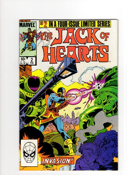 Jack of Hearts #2 (1984)      Buy & Sell Comics Online Comic Shop Toronto Canada