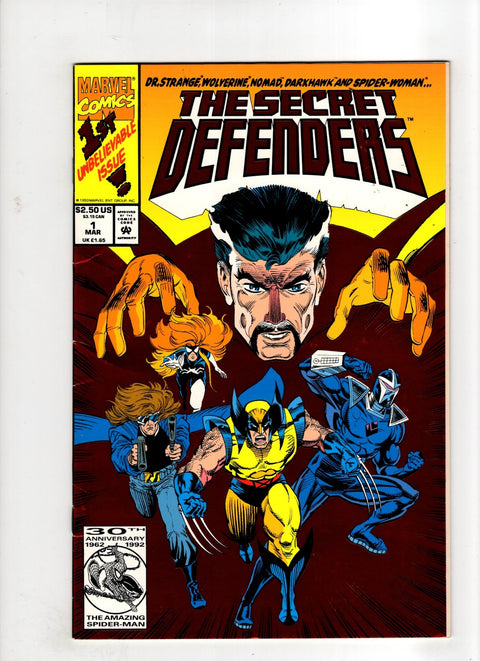 The Secret Defenders #1 (1993)      Buy & Sell Comics Online Comic Shop Toronto Canada