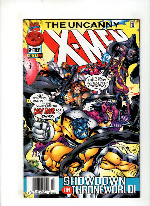 Uncanny X-Men, Vol. 1 #344 (1997) Newsstand Edition   Newsstand Edition  Buy & Sell Comics Online Comic Shop Toronto Canada