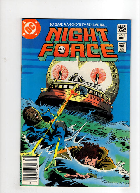 Night Force, Vol. 1 #3 (1982) Newsstand Edition   Newsstand Edition  Buy & Sell Comics Online Comic Shop Toronto Canada