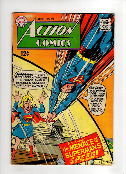 Action Comics, Vol. 1 #367 (1968)     Buy & Sell Comics Online Comic Shop Toronto Canada