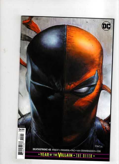 Deathstroke, Vol. 4 #45 (Cvr B) (2019) Variant David Finch Card Stock  B Variant David Finch Card Stock  Buy & Sell Comics Online Comic Shop Toronto Canada