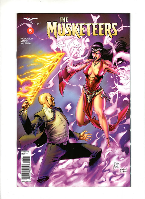 Musketeers #5 (Cvr B) (2018) Fritz Casas Variant  B Fritz Casas Variant  Buy & Sell Comics Online Comic Shop Toronto Canada