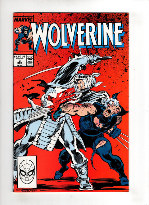 Wolverine, Vol. 2 #2 (1988)     Buy & Sell Comics Online Comic Shop Toronto Canada