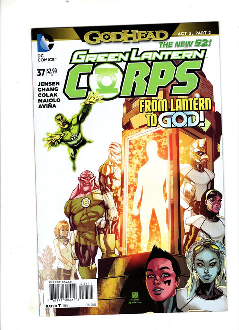 Green Lantern Corps, Vol. 2 #37 (Cvr A) (2014) Bernard Chang  A Bernard Chang  Buy & Sell Comics Online Comic Shop Toronto Canada