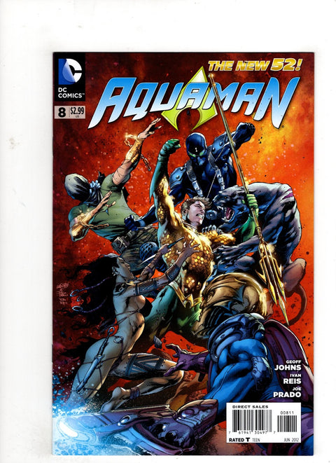 Aquaman, Vol. 7 #8 (Cvr A) (2012) Ivan Reis  A Ivan Reis  Buy & Sell Comics Online Comic Shop Toronto Canada