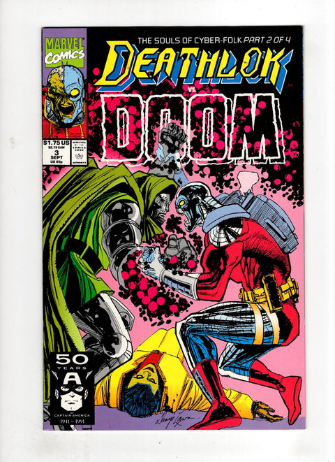 Deathlok, Vol. 2 #3 (1991)      Buy & Sell Comics Online Comic Shop Toronto Canada