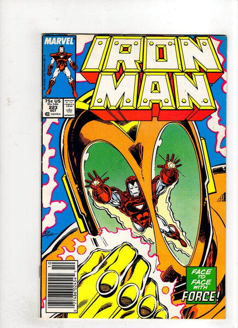 Iron Man, Vol. 1 #223 (1987) 1st app. Blizzard II (Donnie Gill)     Buy & Sell Comics Online Comic Shop Toronto Canada