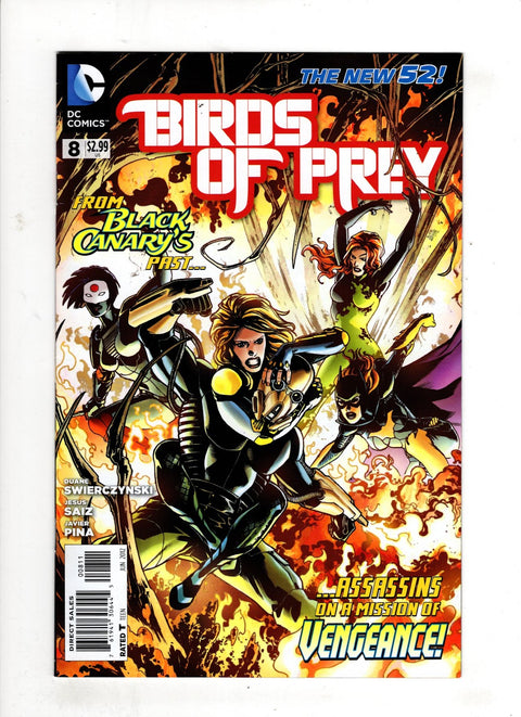 Birds of Prey, Vol. 3 #8 (2012)      Buy & Sell Comics Online Comic Shop Toronto Canada