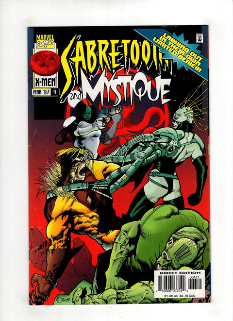 Sabretooth and Mystique #4 (1997)     Buy & Sell Comics Online Comic Shop Toronto Canada
