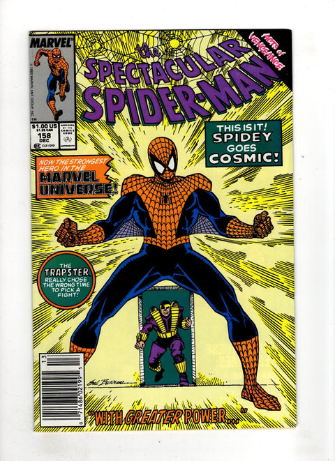 The Spectacular Spider-Man, Vol. 1 #158 (1989) Newsstand Edition  Newsstand Edition  Buy & Sell Comics Online Comic Shop Toronto Canada