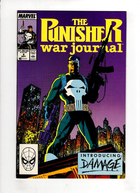 Punisher War Journal, Vol. 1 #8 (1989)     Buy & Sell Comics Online Comic Shop Toronto Canada
