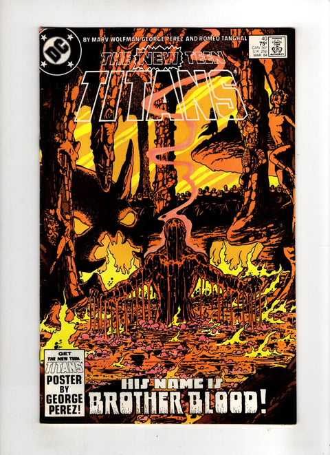 The New Teen Titans, Vol. 1 #40 (1983)     Buy & Sell Comics Online Comic Shop Toronto Canada