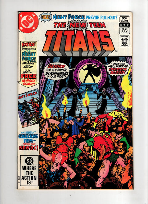 The New Teen Titans, Vol. 1 #21 (1982)     Buy & Sell Comics Online Comic Shop Toronto Canada