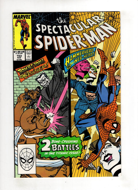 The Spectacular Spider-Man, Vol. 1 #153 (1989)     Buy & Sell Comics Online Comic Shop Toronto Canada