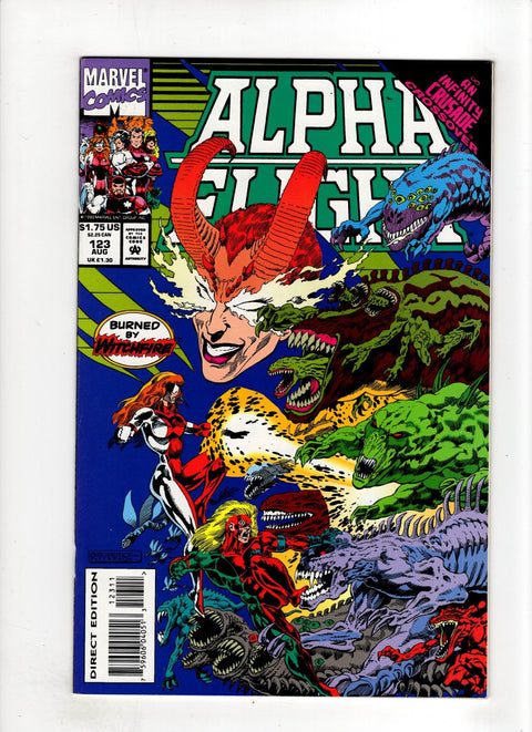 Alpha Flight, Vol. 1 #123 (1993)     Buy & Sell Comics Online Comic Shop Toronto Canada
