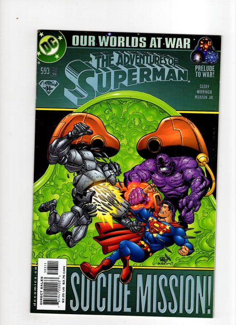 The Adventures of Superman, Vol. 1 #593 (2001)      Buy & Sell Comics Online Comic Shop Toronto Canada