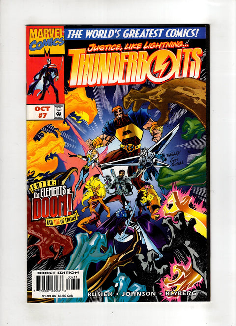 Thunderbolts, Vol. 1 #7 (1997) Mark Bagley  Mark Bagley  Buy & Sell Comics Online Comic Shop Toronto Canada