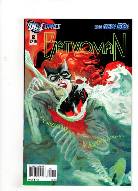 Batwoman, Vol. 1 #2 (2011) J.H. Williams III   J.H. Williams III  Buy & Sell Comics Online Comic Shop Toronto Canada