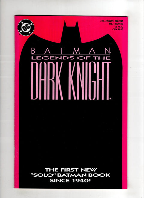 Batman: Legends of the Dark Knight #1 (1989) Pink Edition  Pink Edition  Buy & Sell Comics Online Comic Shop Toronto Canada