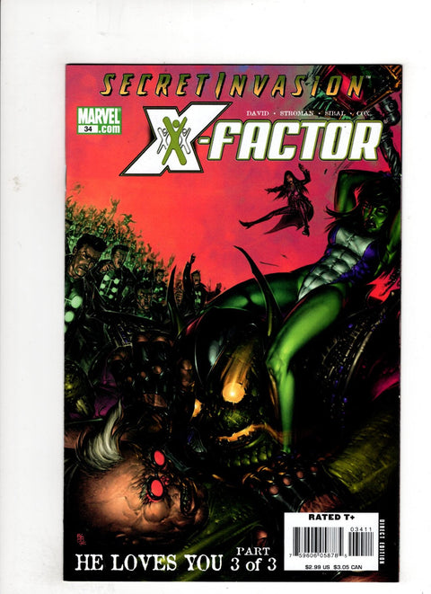 X-Factor, Vol. 3 #34 (2008) Boo Cook   Boo Cook  Buy & Sell Comics Online Comic Shop Toronto Canada