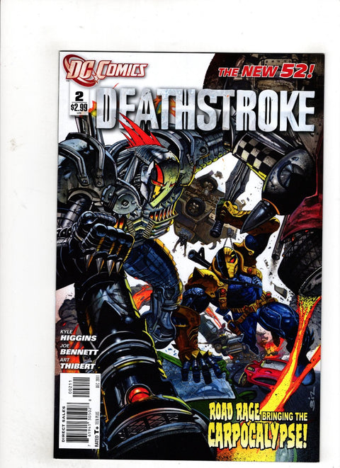 Deathstroke, Vol. 2 #2 (2011) Simon Bisley   Simon Bisley  Buy & Sell Comics Online Comic Shop Toronto Canada