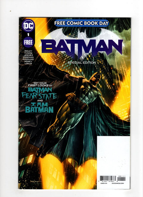 Free Comic Book Day 2021 (Batman) #1 (2021)      Buy & Sell Comics Online Comic Shop Toronto Canada
