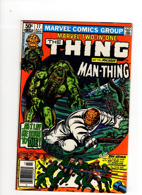 Marvel Two-in-One, Vol. 1 #77 (1981) Newsstand Edition   Newsstand Edition  Buy & Sell Comics Online Comic Shop Toronto Canada