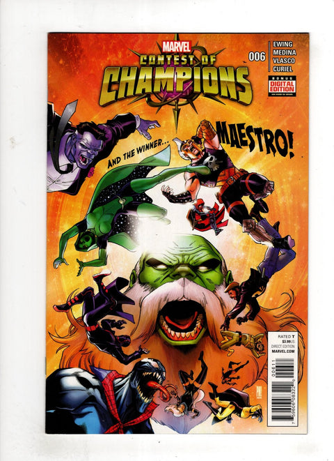 Contest of Champions #6 (Cvr A) (2016)   A   Buy & Sell Comics Online Comic Shop Toronto Canada