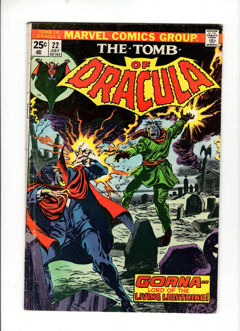 Tomb of Dracula, Vol. 1 #22 (1974)      Buy & Sell Comics Online Comic Shop Toronto Canada