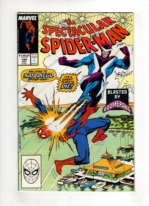 The Spectacular Spider-Man, Vol. 1 #144 (1988)     Buy & Sell Comics Online Comic Shop Toronto Canada
