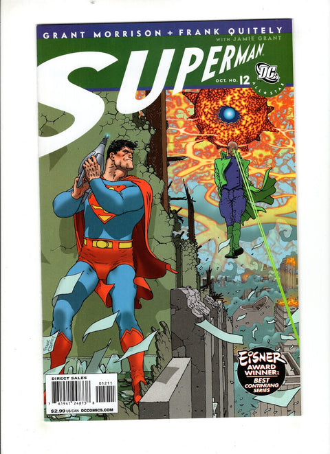 All Star Superman #12 (2008) Frank Quitely   Frank Quitely  Buy & Sell Comics Online Comic Shop Toronto Canada