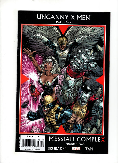 Uncanny X-Men, Vol. 1 #492 (Cvr A) (2007) David Finch  A David Finch  Buy & Sell Comics Online Comic Shop Toronto Canada