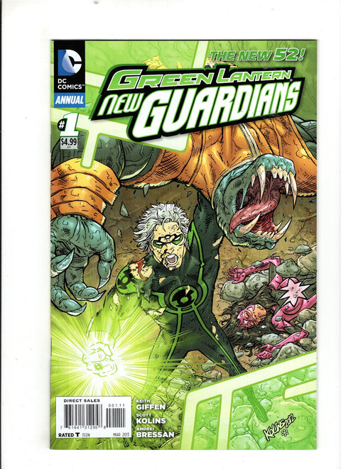 Green Lantern: New Guardians Annual #1 (2013) Scott Kolins   Scott Kolins  Buy & Sell Comics Online Comic Shop Toronto Canada