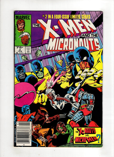The X-Men and the Micronauts #2 (1983) Canadian Price Variant  Canadian Price Variant  Buy & Sell Comics Online Comic Shop Toronto Canada