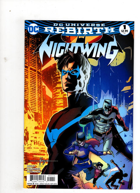 Nightwing, Vol. 4 #1 (Cvr A) (2016) Javier Fernández  A Javier Fernández  Buy & Sell Comics Online Comic Shop Toronto Canada