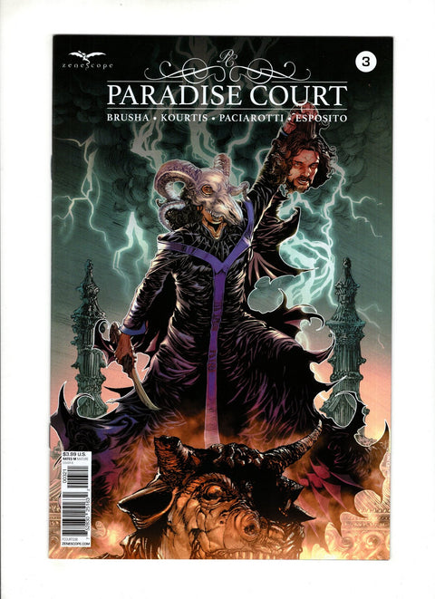 Paradise Court #3 (Cvr B) (2018) Harvey Tolibao  B Harvey Tolibao  Buy & Sell Comics Online Comic Shop Toronto Canada