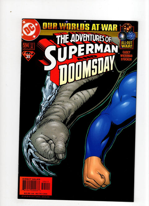 The Adventures of Superman, Vol. 1 #594 (2001)      Buy & Sell Comics Online Comic Shop Toronto Canada