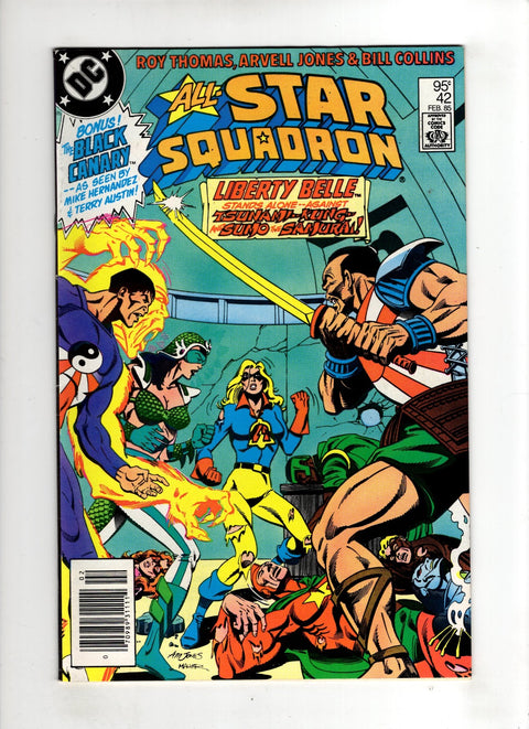 All-Star Squadron #42 (1984) Newsstand Edition  Newsstand Edition  Buy & Sell Comics Online Comic Shop Toronto Canada