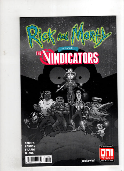 Rick and Morty Presents: The Vindicators #1 (Cvr J) (2018) 2nd Printing CJ Cannon  J 2nd Printing CJ Cannon  Buy & Sell Comics Online Comic Shop Toronto Canada