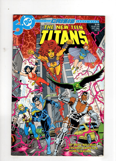 The New Teen Titans, Vol. 2 #13 (1985)      Buy & Sell Comics Online Comic Shop Toronto Canada