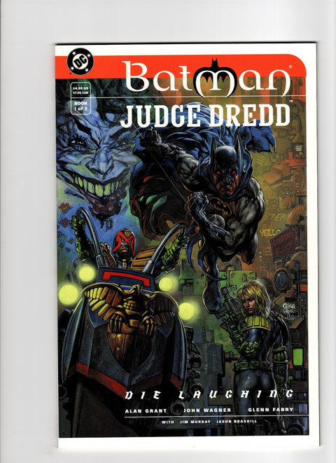 Batman / Judge Dredd: Die Laughing #1 (1998)      Buy & Sell Comics Online Comic Shop Toronto Canada