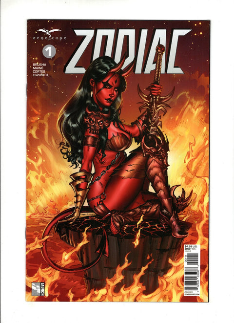 Zodiac (Zenescope Entertainment) #1 (Cvr D) (2019) Michael Dooney Variant  D Michael Dooney Variant  Buy & Sell Comics Online Comic Shop Toronto Canada