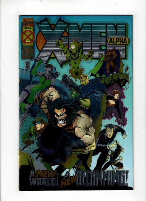 X-Men: Alpha #1 (Cvr B) (1994) Newsstand Edition