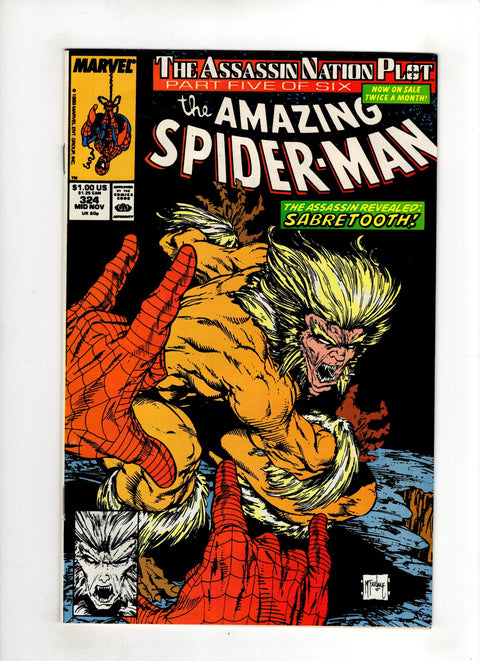 The Amazing Spider-Man, Vol. 1 #324 (1989)     Buy & Sell Comics Online Comic Shop Toronto Canada