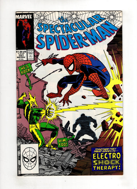 The Spectacular Spider-Man, Vol. 1 #157 (1989)     Buy & Sell Comics Online Comic Shop Toronto Canada