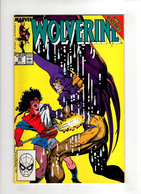Wolverine, Vol. 2 #20 (1989)     Buy & Sell Comics Online Comic Shop Toronto Canada