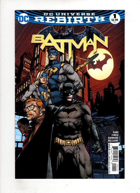 Batman, Vol. 3 #1 (Cvr A) (2016) David Finch A David Finch  Buy & Sell Comics Online Comic Shop Toronto Canada