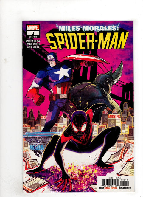 Miles Morales: Spider-Man, Vol. 1 #3 (Cvr A) (2019) 1st app. Snatcher  A Marco D'Alfonso  Buy & Sell Comics Online Comic Shop Toronto Canada